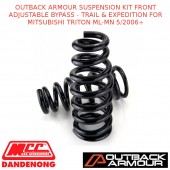 OUTBACK ARMOUR SUSPENSION KIT FRONT ADJ BYPASS TRAIL & EXPD TRITON ML-MN 5/2006+